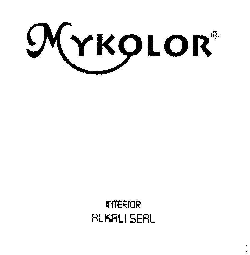 Mẫu nhãn hiệu MYKOLOR INTERIOR ALKALI SEAL