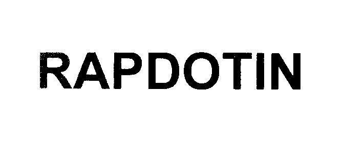 Mẫu nhãn hiệu RAPDOTIN