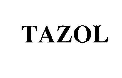 Mẫu nhãn hiệu TAZOL