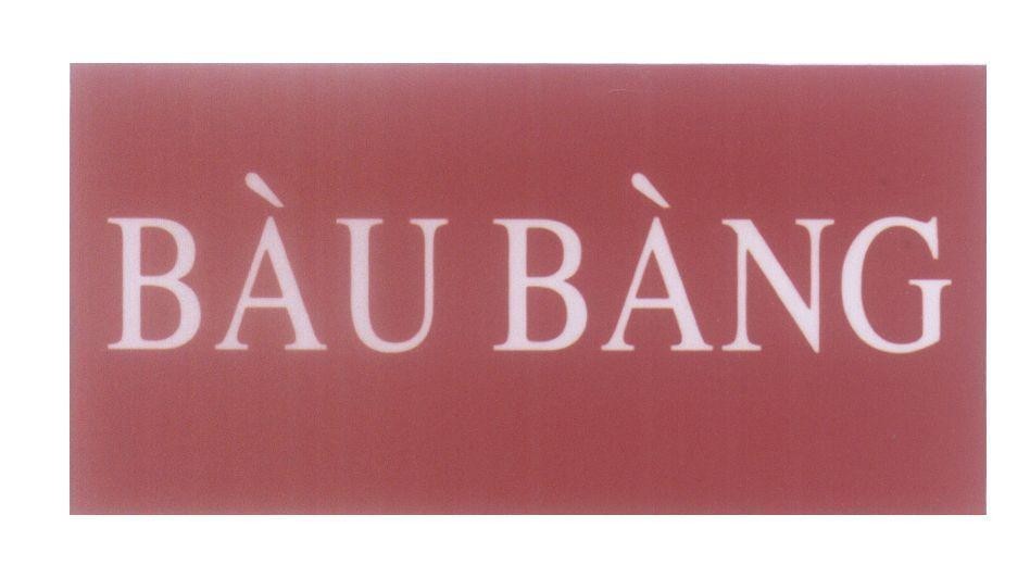Mẫu nhãn hiệu Bàu Bàng