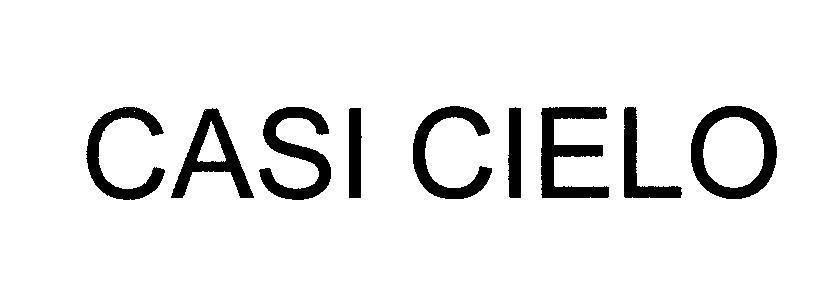 Mẫu nhãn hiệu CASI CIELO