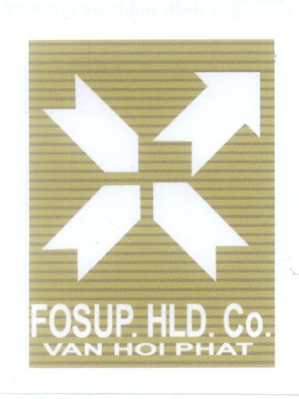Mẫu nhãn hiệu FOSUP. HLD. Co. VAN HOI PHAT