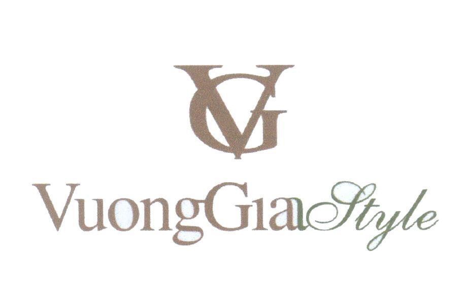 Mẫu nhãn hiệu V G VuongGia Style