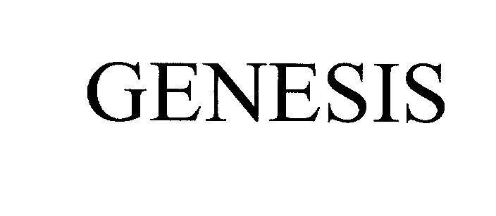 Mẫu nhãn hiệu GENESIS