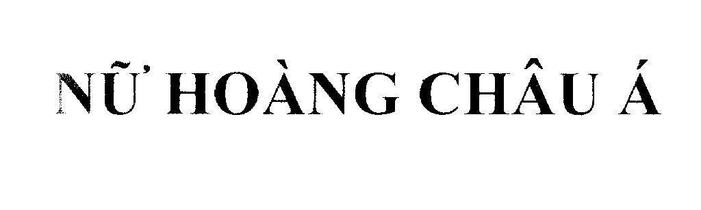 Mẫu nhãn hiệu Nữ Hoàng Châu á