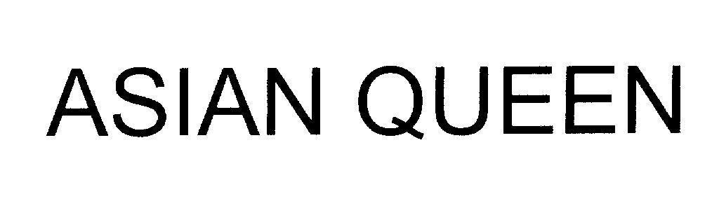 Mẫu nhãn hiệu ASIAN QUEEN