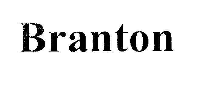 Mẫu nhãn hiệu Branton