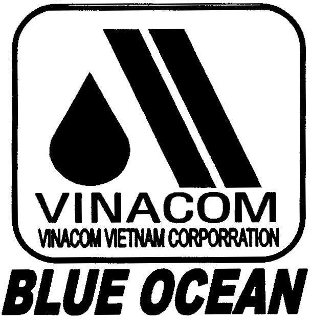 Mẫu nhãn hiệu VINACOM VINACOM VIETNAM CORPORRATION BLUE OCEAN