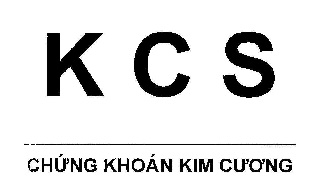 Mẫu nhãn hiệu KCS Chứng Khoán Kim Cương