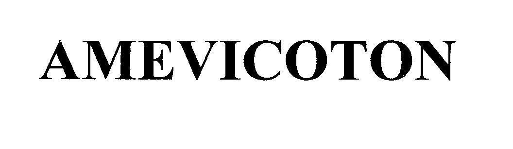 Mẫu nhãn hiệu AMEVICOTON