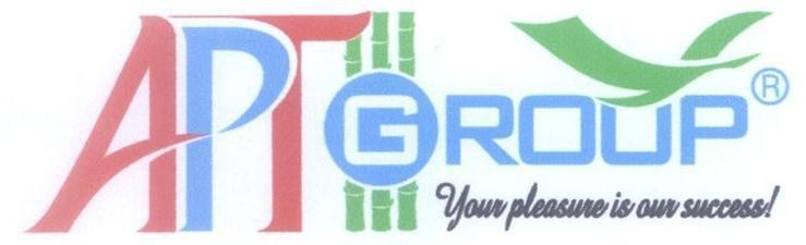 Mẫu nhãn hiệu APT GROUP Your pleasure is our success!