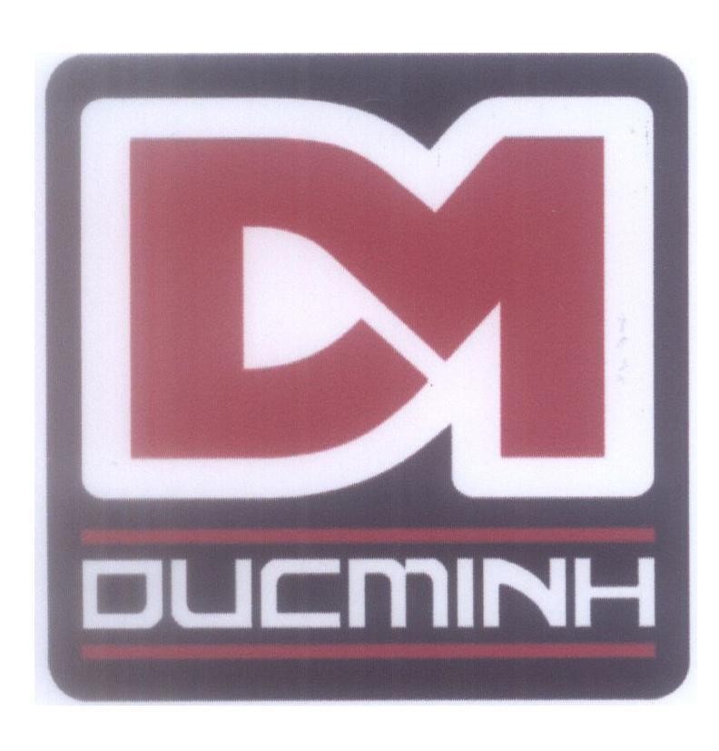 Mẫu nhãn hiệu D M DUCMINH