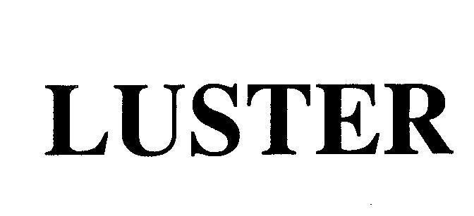 Mẫu nhãn hiệu LUSTER