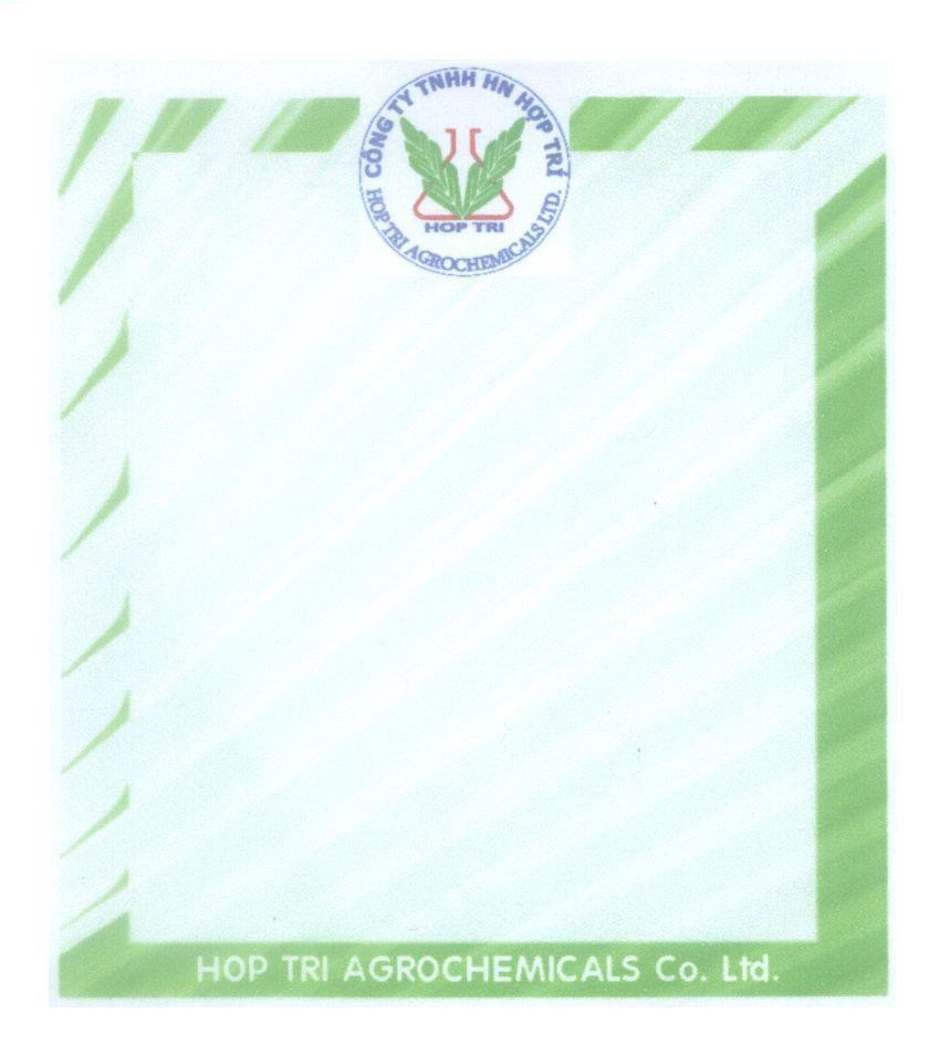 Mẫu nhãn hiệu HOP TRI AGROCHEMICALS Co.Ltd Công Ty TNHH HN Hợp Trí