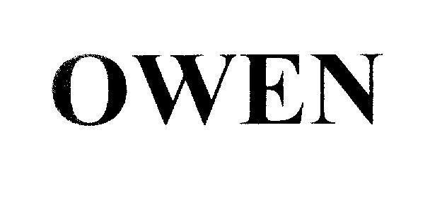 Mẫu nhãn hiệu OWEN