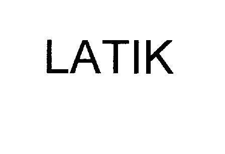 Mẫu nhãn hiệu LATIK