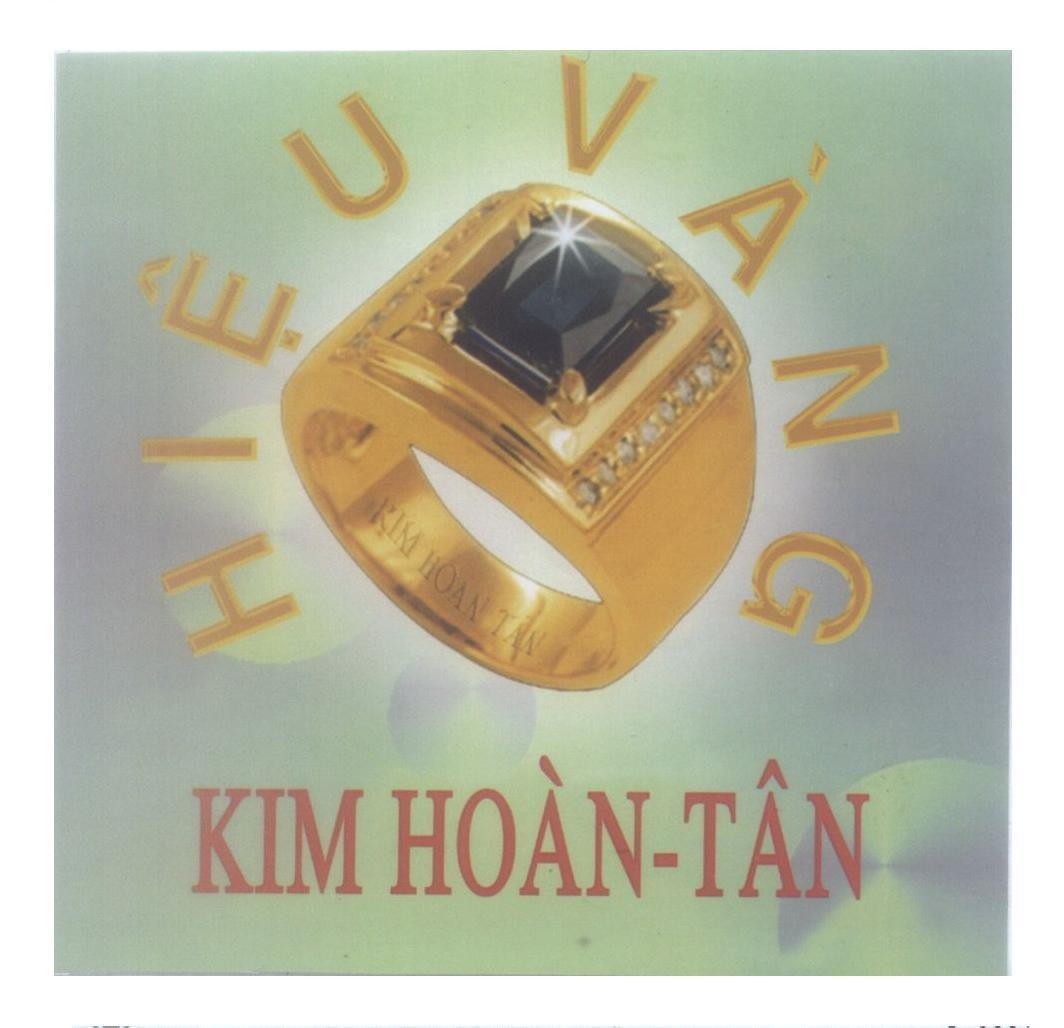 Mẫu nhãn hiệu Hiệu Vàng Kim Hoàn - Tân