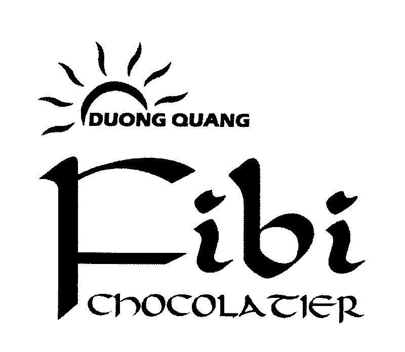 Mẫu nhãn hiệu DUONG QUANG Fibi CHOCOLATIER