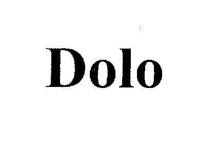 Mẫu nhãn hiệu Dolo