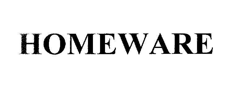 Mẫu nhãn hiệu HOMEWARE