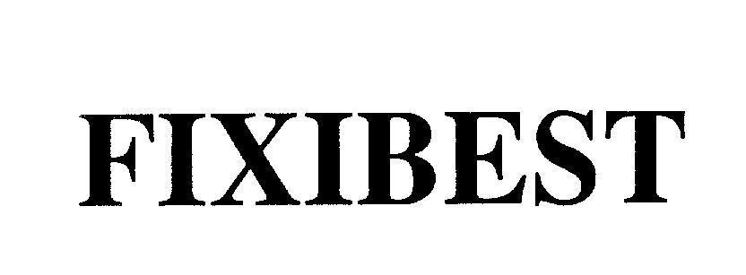 Mẫu nhãn hiệu FIXIBEST
