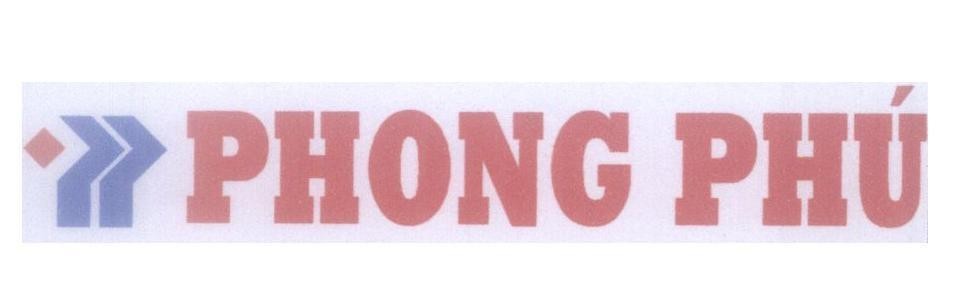 Mẫu nhãn hiệu PP Phong Phú