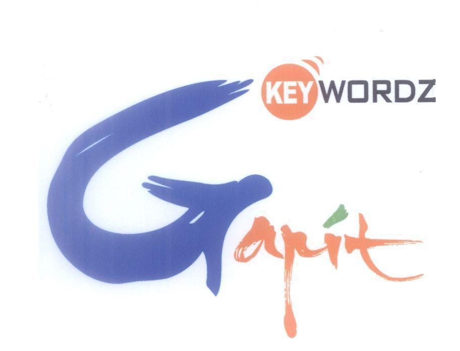 Mẫu nhãn hiệu Gapit KEY WORDZ