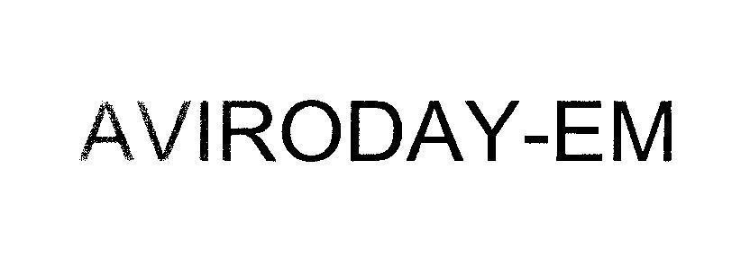 Mẫu nhãn hiệu AVIRODAY-EM