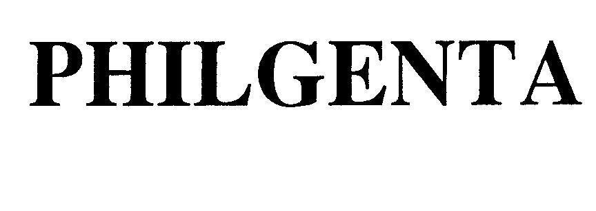 Mẫu nhãn hiệu PHILGENTA