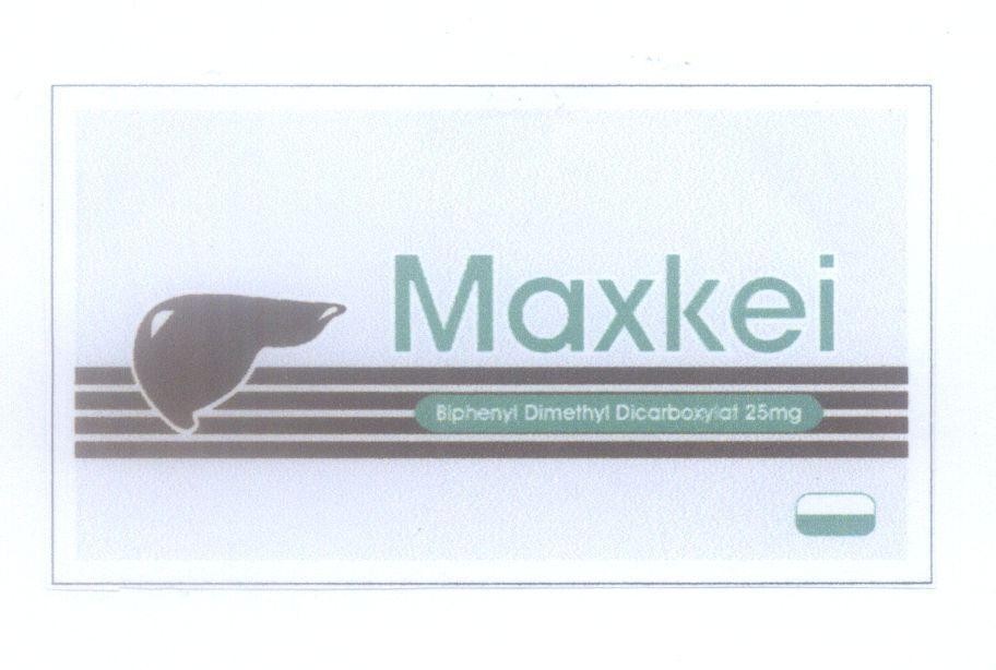 Mẫu nhãn hiệu Maxkei Biphenyl Dimethyl Dicarboxylat 25 mg