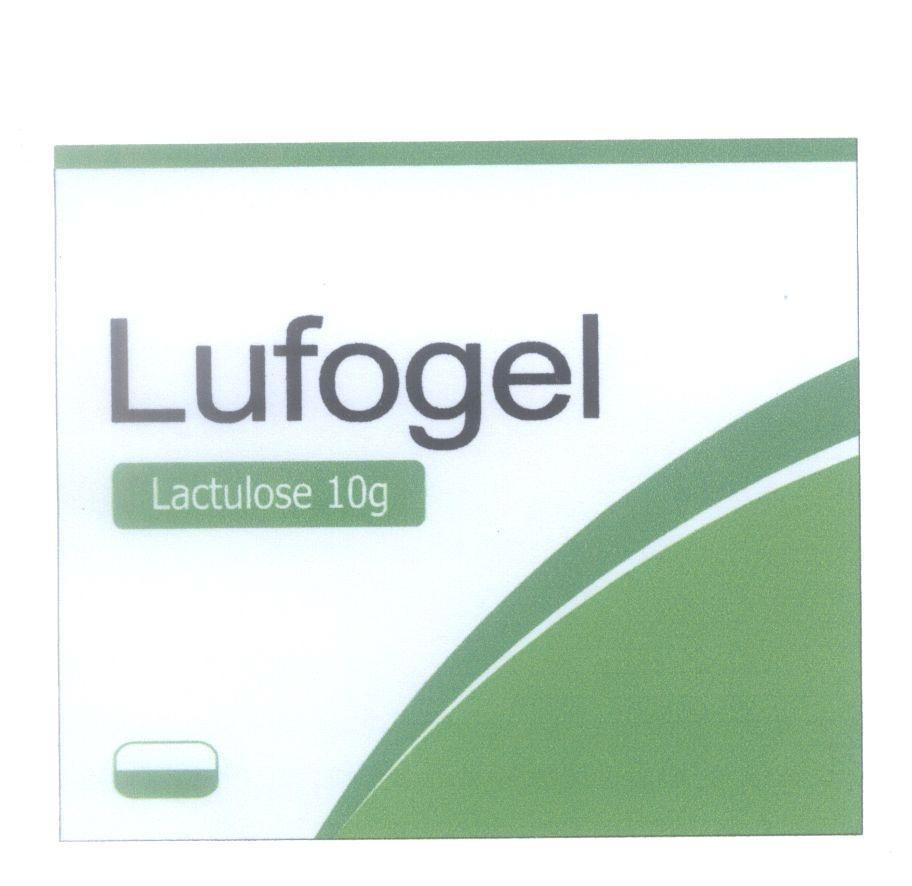 Mẫu nhãn hiệu Lufogel Lactulose 10g