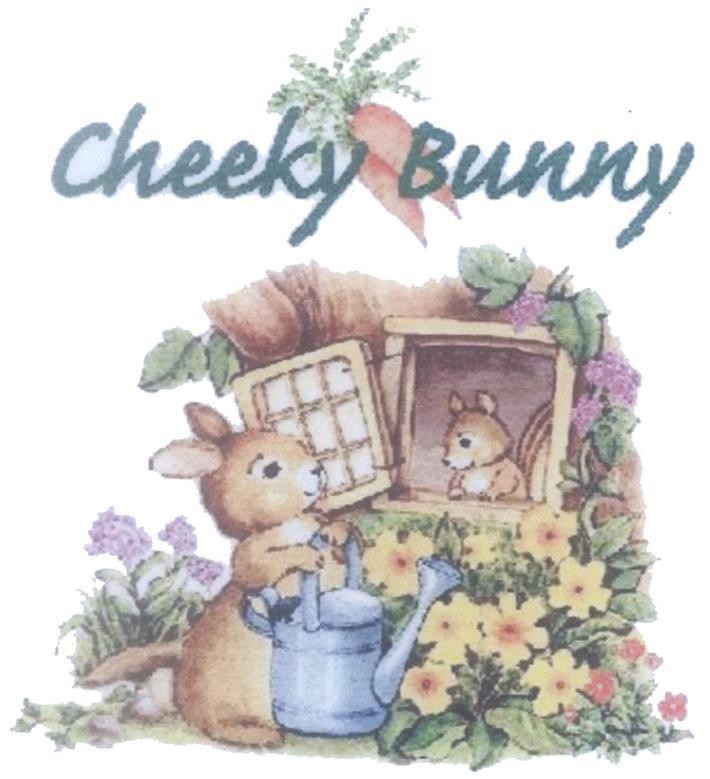 Mẫu nhãn hiệu cheeky Bunny