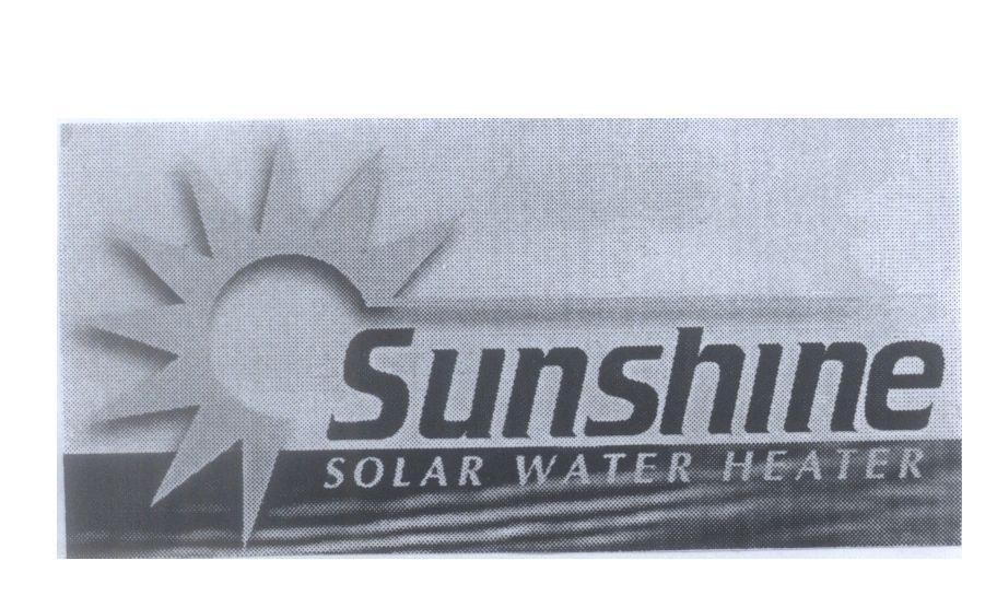 Mẫu nhãn hiệu Sunshine SOLAR WATER HEATER