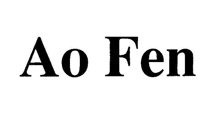 Mẫu nhãn hiệu Ao Fen