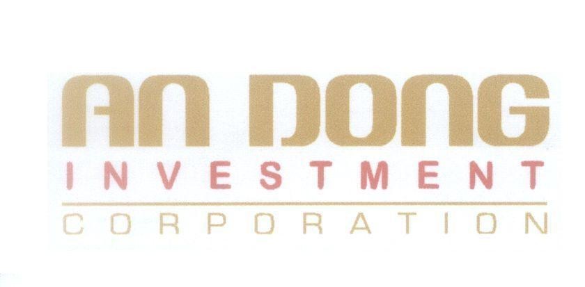 Mẫu nhãn hiệu AN DONG INVESTMENT CORPORATION
