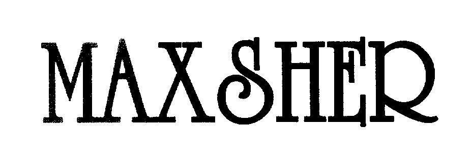 Mẫu nhãn hiệu MAXSHER
