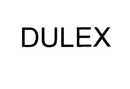 Mẫu nhãn hiệu DULEX