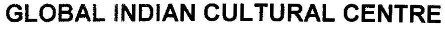 Mẫu nhãn hiệu GLOBAL INDIAN CULTURAL CENTRE