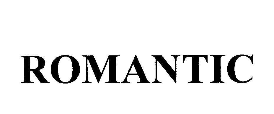 Mẫu nhãn hiệu ROMANTIC