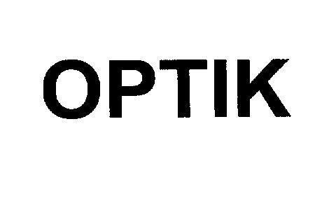 Mẫu nhãn hiệu OPTIK