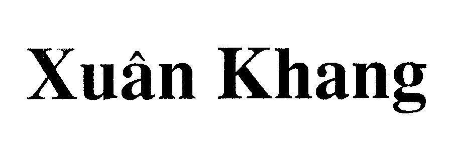Mẫu nhãn hiệu Xuân Khang