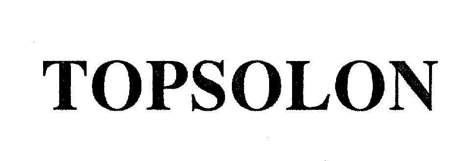 Mẫu nhãn hiệu TOPSOLON