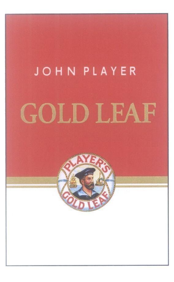 Mẫu nhãn hiệu JOHN PLAYER GOLD LEAF