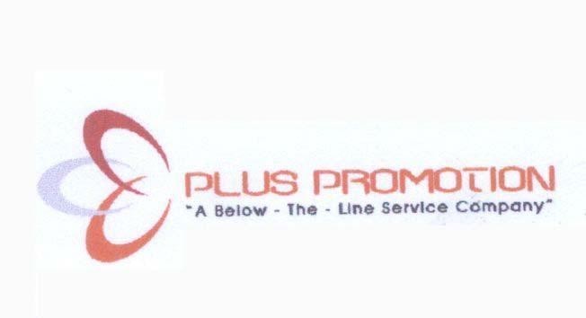 Mẫu nhãn hiệu PLUS PROMOTION A Below - The - Line Service Company