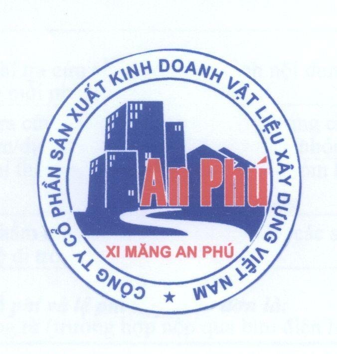 Mẫu nhãn hiệu An Phú Xi măng An Phú Công ty Cổ Phần Sản Xuất Kinh Doanh Vật Liệu Xây Dựng Việt Nam