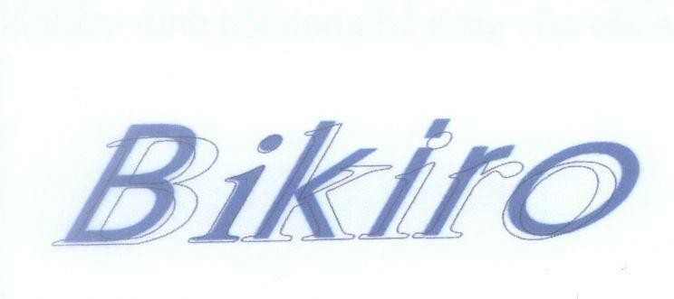 Mẫu nhãn hiệu Bikiro