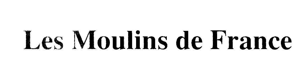 Mẫu nhãn hiệu Les Moulins de France