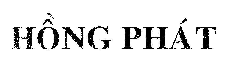 Mẫu nhãn hiệu Hồng Phát