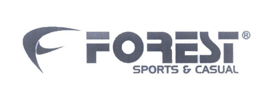 Mẫu nhãn hiệu FOREST SPORTS & CASUAL