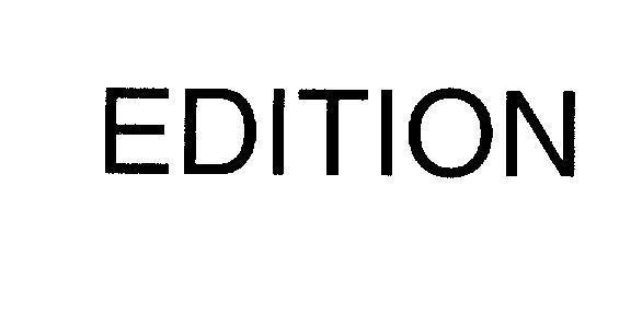 Mẫu nhãn hiệu EDITION